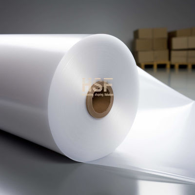 80 Micron To 120 Micron Opaque White PE Silicone Coated Release Film