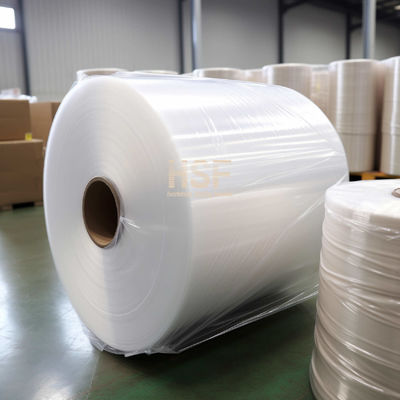 50μm Translucent White Monoaxially Oriented Polyethylene Film for Packaging and Lamination