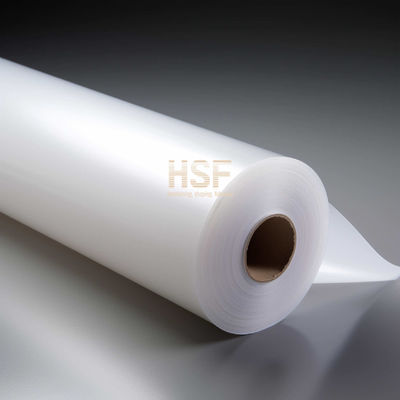 40μm Opaque White Oriented Polyethylene Film for Packaging and Labeling Applications