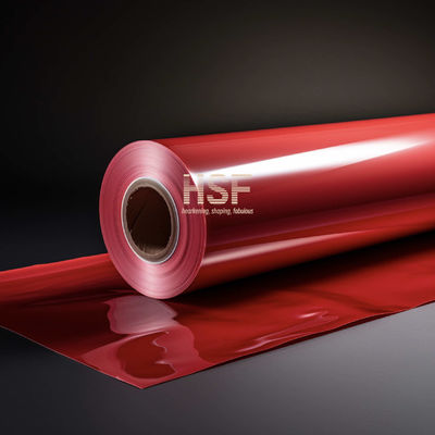 60μm Opaque Red Cast Polypropylene Film with High Puncture Resistance for Industrial Packaging