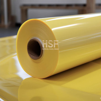 80μm Yellow CPP Silicone Coated Release Film for Label Applications and Adhesive Manufacturing